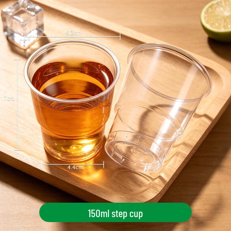 Chixing Disposable Thickened Hard Plastic Beverage & Tea Cups