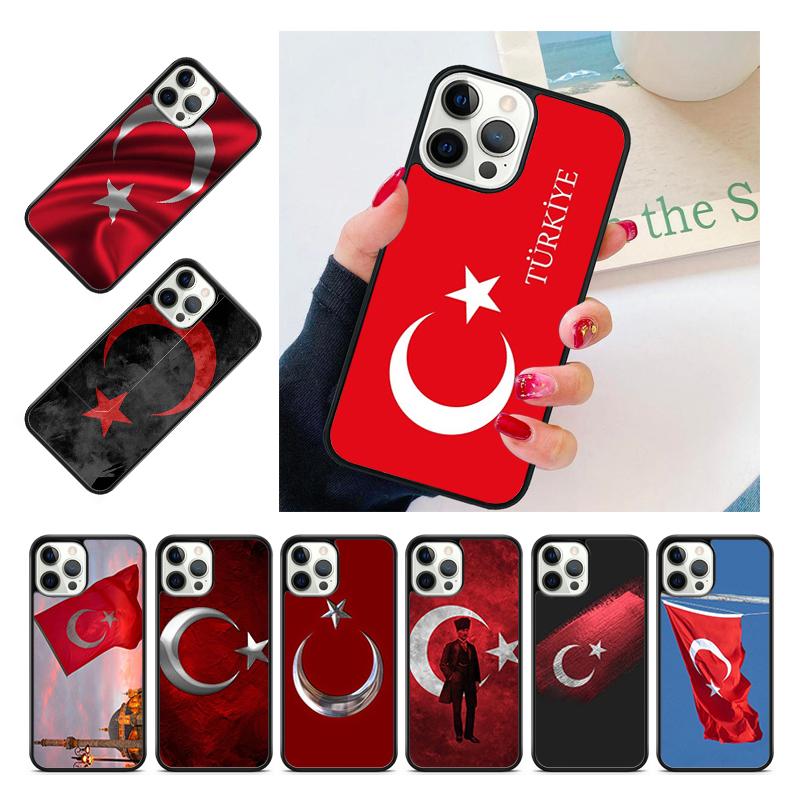 turkey turkish flag Coque Shell For iPhone 17 Air 15 16 14 13 12 Pro Max 11 Pro Max Plus Phone Case Cover