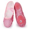 Bühnen-Tanzschuhe, Bauchtanz mit weicher Sohle, Volkstanz, Helle Katzenpfoten-Schuhe, Ballett-Aufführungsschuhe