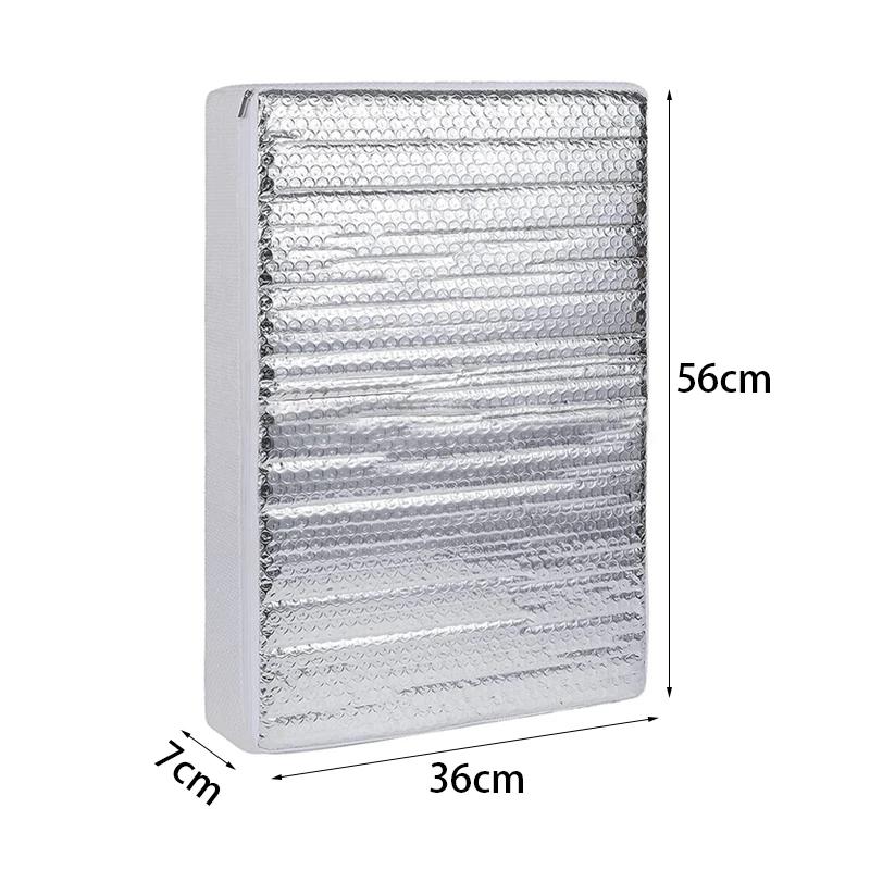 Universal RV Skylight Cover with Reflective Surface Skylight Shade Energy Savings Sunroof Fits for V2 RV/Camp