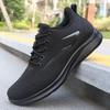 Flying Woven Men's Shoes Spring Hs Men's Casual Shoes Polyurethane Breathable Mesh Sneakers Men's