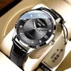 Fatilon watch men's new waterproof business mechanical wind men's watch steel belt famous watch quartz watch