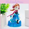 Frozen Anna Elsa Olaf Characters Model Ornament For Desktop Decoration