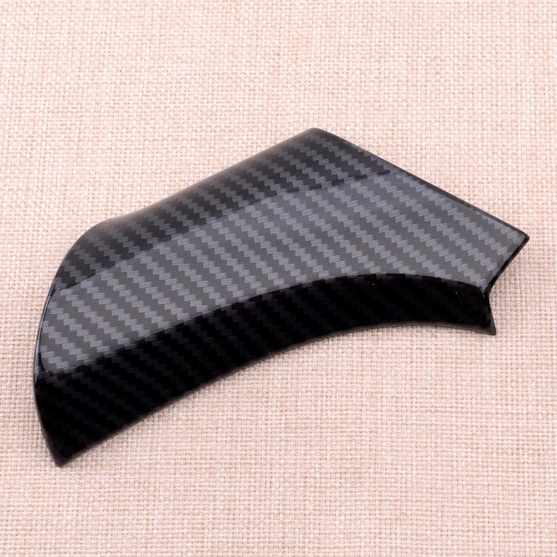 Carbon Fiber Texture Exterior Side Rear View Mirror Trim Base Cover fit for Toyota RAV4