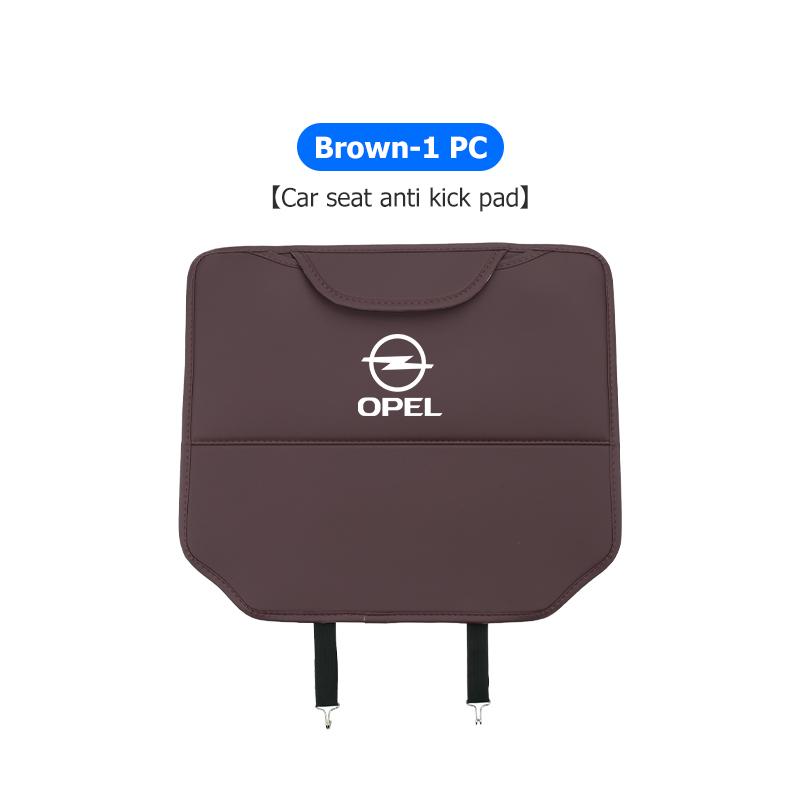 For Opel Car Seat Back Protection Anti-Kick Pad Rear Seat Storage Bag Insignia Corsa Zafira Mokka Grandland Antara Ampera