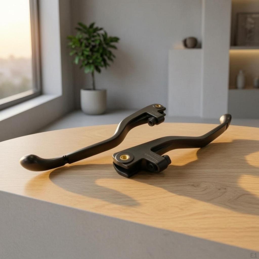 Motorcycle Brake and Clutch Levers Direct Replacement Curved