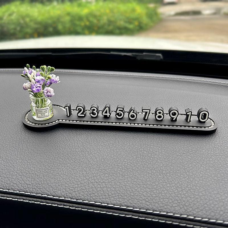 2025 Araç Telefon Numarası Plakası: Geçici Park Levhası & Yaratıcı İç Mekan Süsü