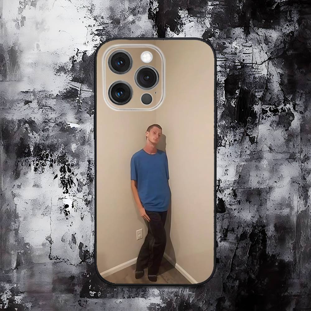 

Funny Daniel Larson Meme Phone Case For iPhone 16,15,14,13,12,11,Pro,Max,Plus,X,XS,SE,E,Mini,Soft Silicone Black Case iPhone11