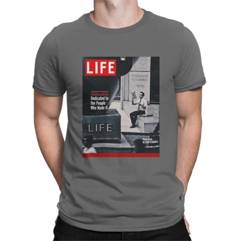 Walter Mitty LIFE Cover Special TShirt The Secret Life of Walter Mitty Leisure T Shirt Summer Stuff For Unisex Unisex
