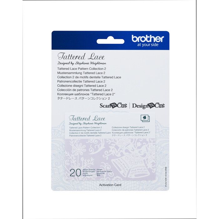 20 MOTIFS DENTELLE - SCANNCUT