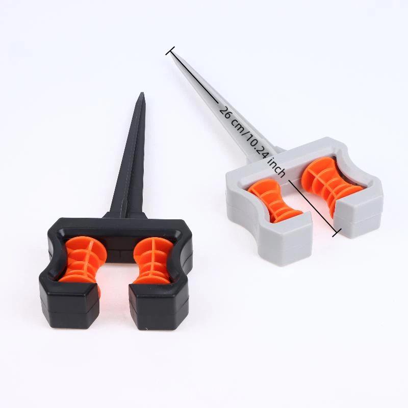 Water Pipe Holder Spike for Precise Garden Hose Positioning In Landscapes