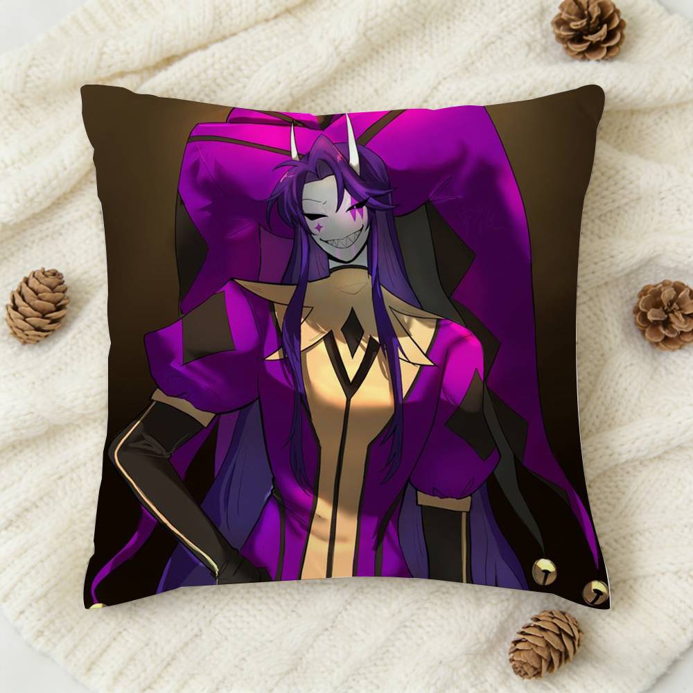 Jester Doublesided Printed Square Decorative Cushion Cover for Sofa Living Room Home Decor