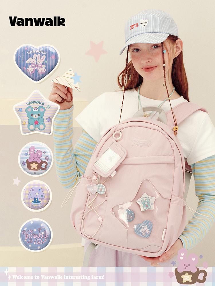 Vanwalk Wish Badge [Heart Rabbit]