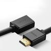 Kabel Ugreen HD107 10141 HDMI (männlich) - HDMI (weiblich) 4K 1m - schwarz
