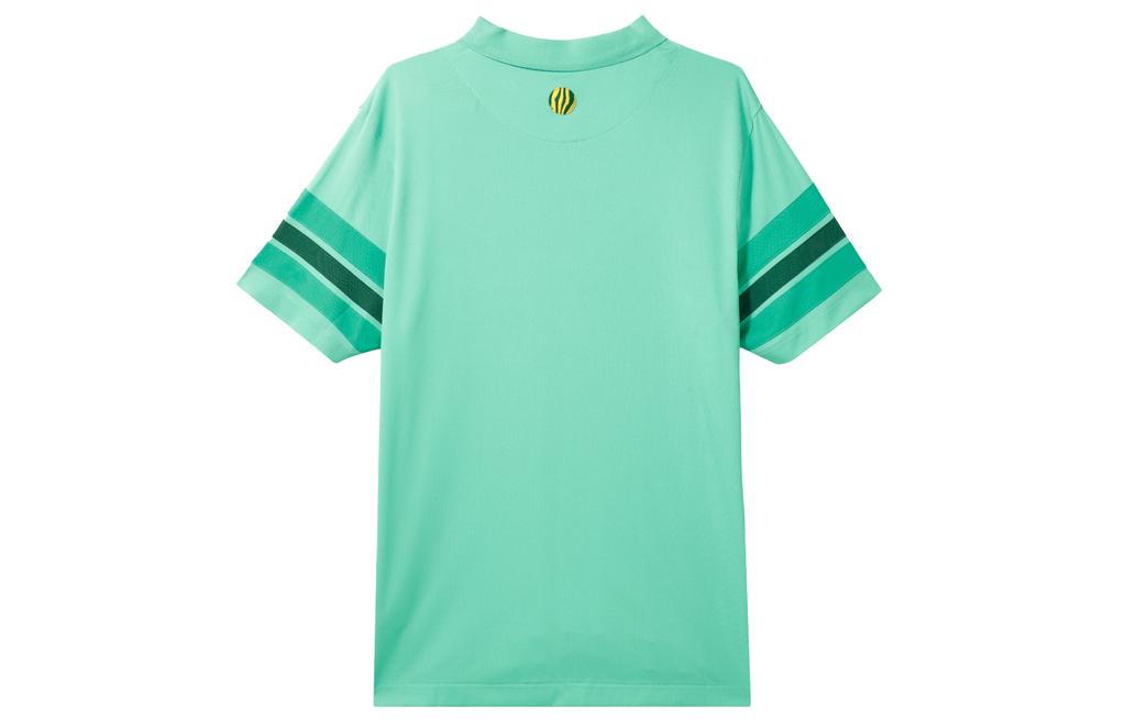 Nike Polo Shirts Men's Green Polo Collar Moderate Other DX9217-363