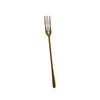 Long Handle Dinner Fork Four Tine Fruit Forks Unique Stainless Steel Dessert Fork  Afternoon Tea