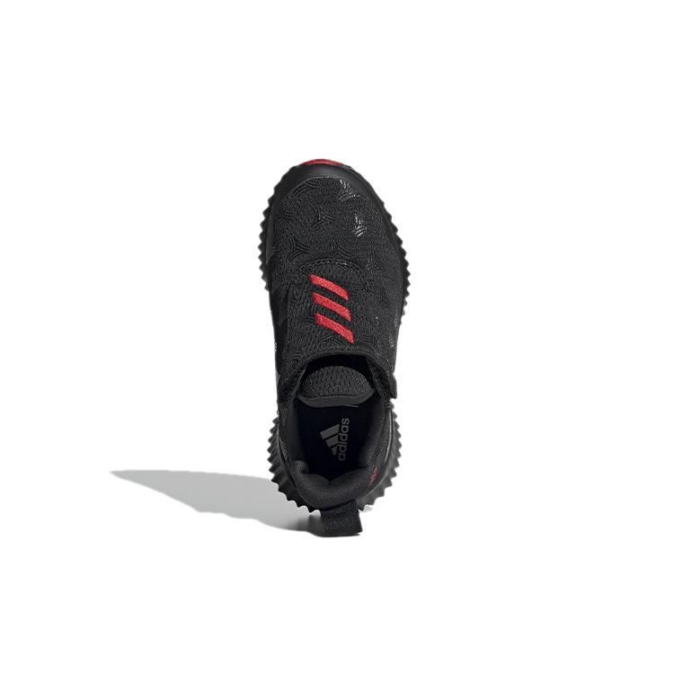 Adidas Fortarun Tango Ac K Comfortable Breathable Low top Kids Lifestyle Shoes Black Red Kids' EG0002
