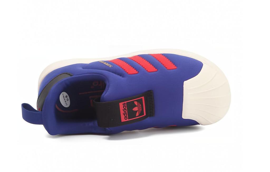 adidas Originals Superstar Collection 360 I Comfortable Low Top Toddler Shoes Blue Red Infant And Toddler BY9934