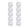 10Pcs Aluminum Alloy Spacer Round Unthreaded Standoff Support Fittings Outer Diameter 10mm6mm