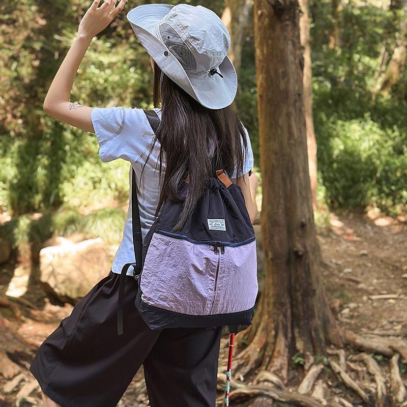 Travel Outdoor Backpack Women's Light Mountaineering Bag Junior High School Student Mountaineering Computer Bag Cycling Sports School Bag