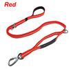 Nylon reflective multi-functional retractable Reflective Shock Absorbing Pet Running Training Large Dog Leash Car safety buckle