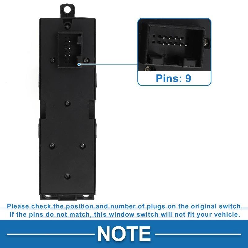 1Pc Power Window Switch For Skoda Fabia Octavia VW Bora Golf Jetta MK4 Passat Seat Leon Toledo 1J3959857A 1J3959857