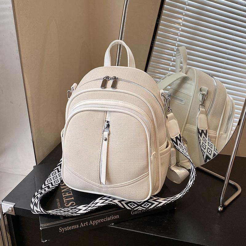 Premium Casual Simple Backpack Women's New Fashion Versatile Travel Backpack
