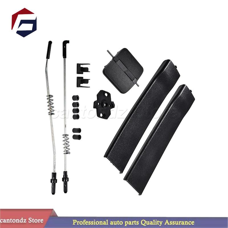 For Volkswagen Transporter T5 & T6 Right Or Left Side Sliding Window Glass Latch Cover Set Repair Car Siding Window Repair Kit