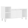 VidaXL Meuble TV Blanc 100x35x55 cm Bois d'ingénierie 831316