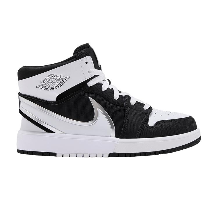 Air Jordan 1 Mid RM EasyOn GS 'Schwarz Weiß'