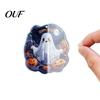 Kids Halloween Party Giveaways Ghost Keychain, Spooky Pumpkin Keyring Pendant, Holiday Themed Supplies Cute Heart Bag Charm for Backpacks, Handbags,