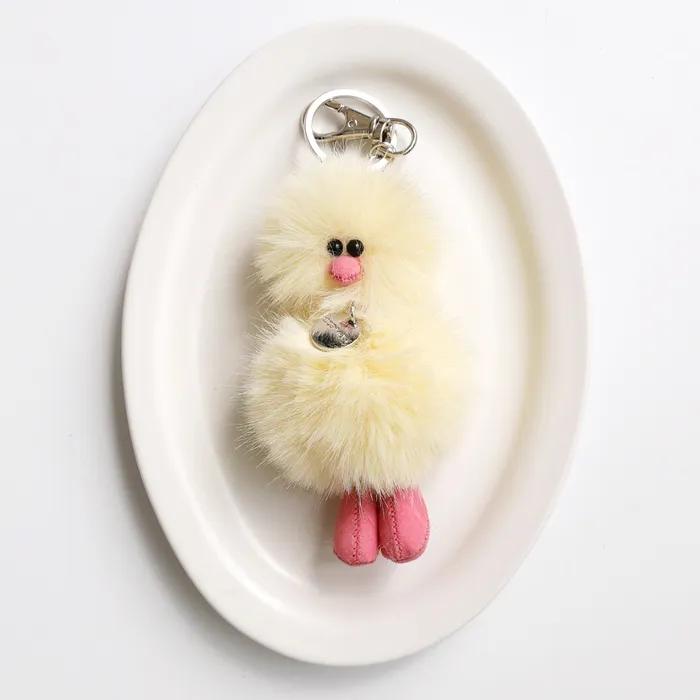 Mini Bird Keyring - Lemon