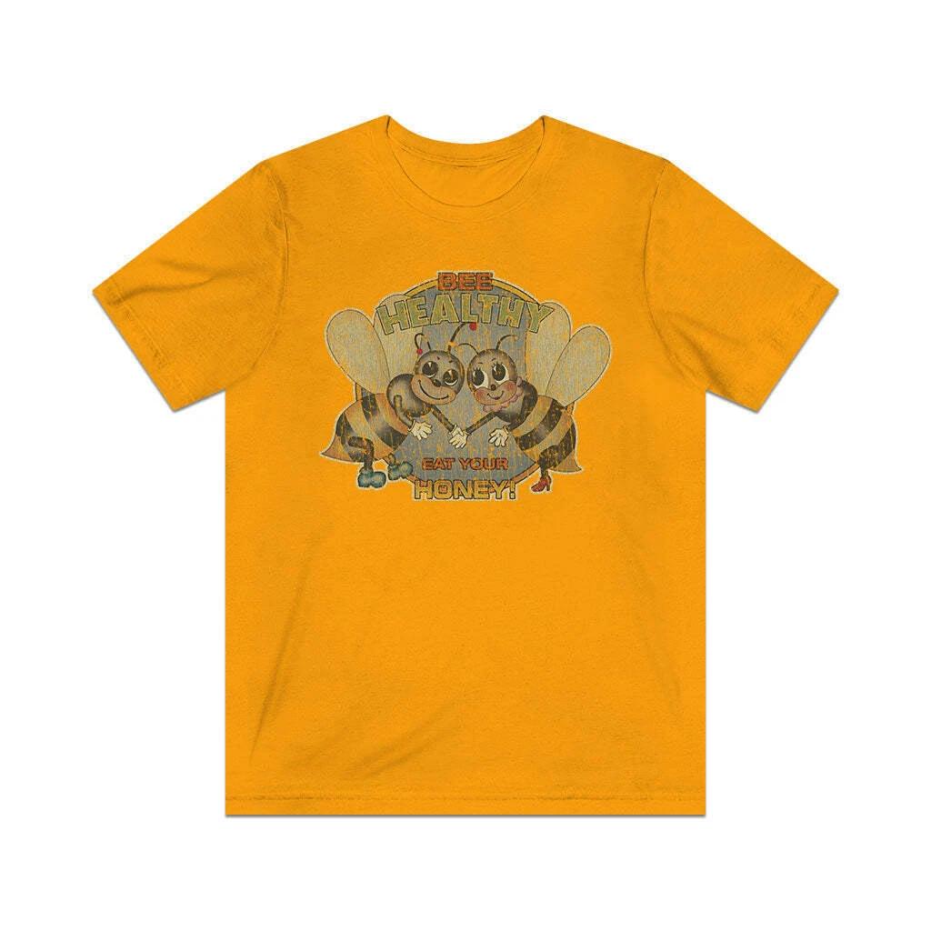 Bee Healthy, Eat Your Honey 1974 Vintage Men s T shirt 2XL