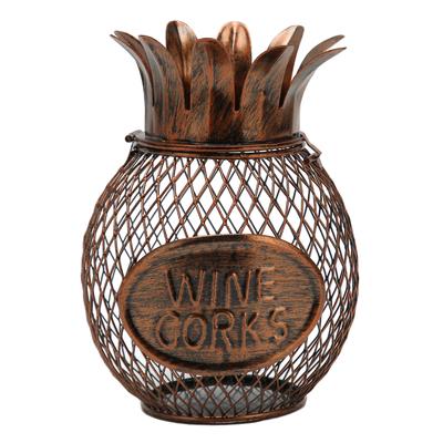 Porte-bouchons de vin décoratif en métal creux, présentoir pour bouchons de vin, collectionneur, art pour l'artisanat, pour salon, bureau
