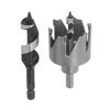 High Torsional Force Shank Ball Deadbolt Hole Saw Cemented Carbide Hole Saw  For Wood Door