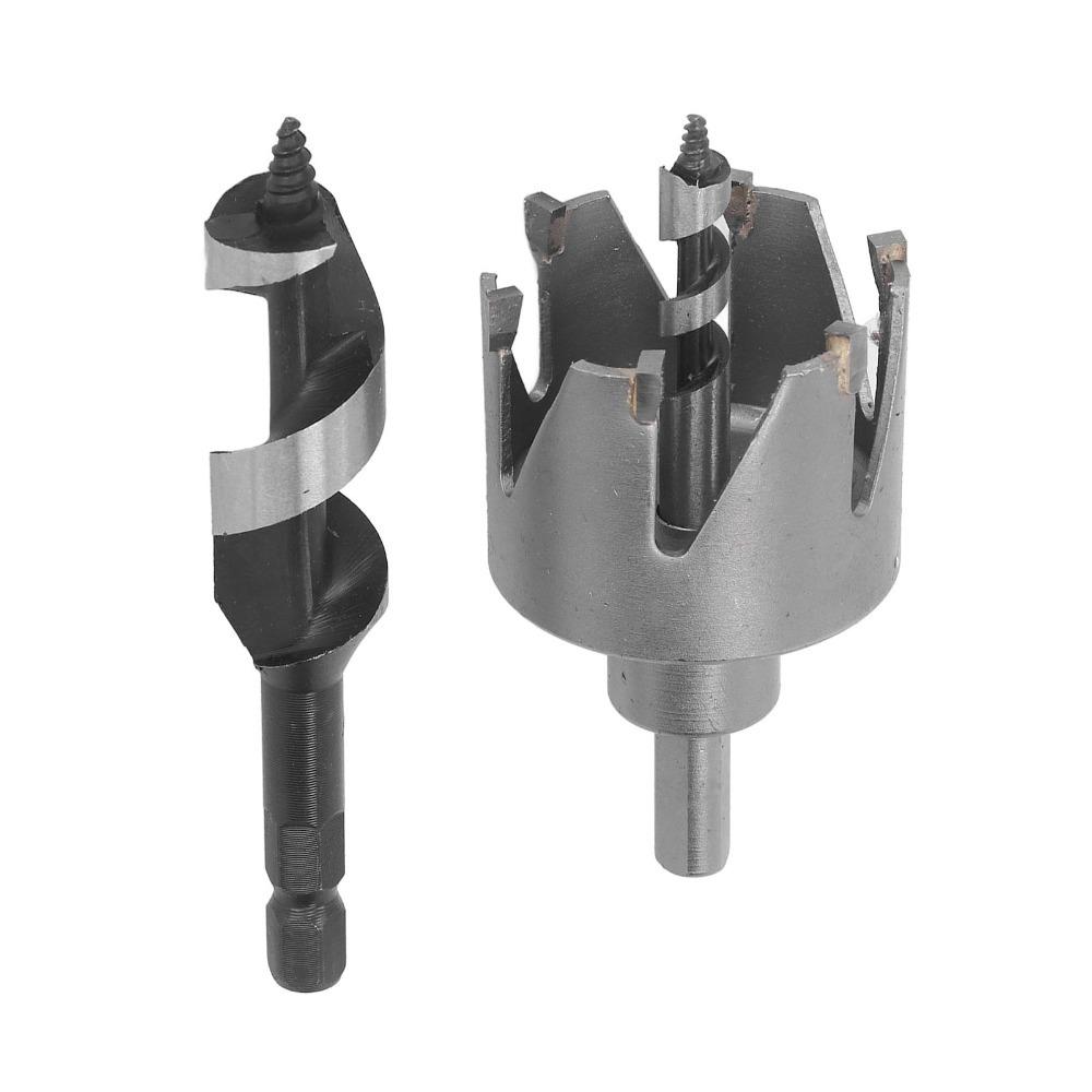High Torsional Force Shank Ball Deadbolt Hole Saw Cemented Carbide Hole Saw For Wood Door