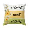 Spring Daisy Cushions Pillowcase Polyester Cushion Cover Throw Pillow Pillowcover Home Car Sofa Decor