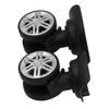1pair Luggage Wheel Spare Part Black 360 Degree Trunk Wheels Universal Suitcase Castor for Trolley Luggage