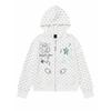 Urocze Kreskówkowe Kropki Bluzy Damskie Luźne Długi Rękaw Słodkie Preppy Styl Bluza Jesienna Moda Kawaii Damskie Luźny Styl Bluzy Rozpinane