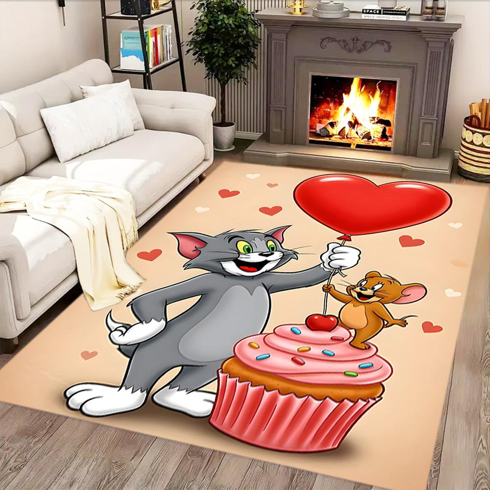 Tom And Jerry Adventure for Living Room rug, Bedroom, Study Room, Hallway Decoration, Perfect for Home Decoration or Holiday Gifts