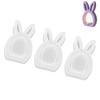 Candle Holders Silicone Resin Molds,Decorative Candlestick Molds Easter Rabbit Resin Molds for Epoxy Casting Home Decors