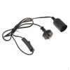E27 Socket Lamp Holder To with Cord of Plug Adapter Switch