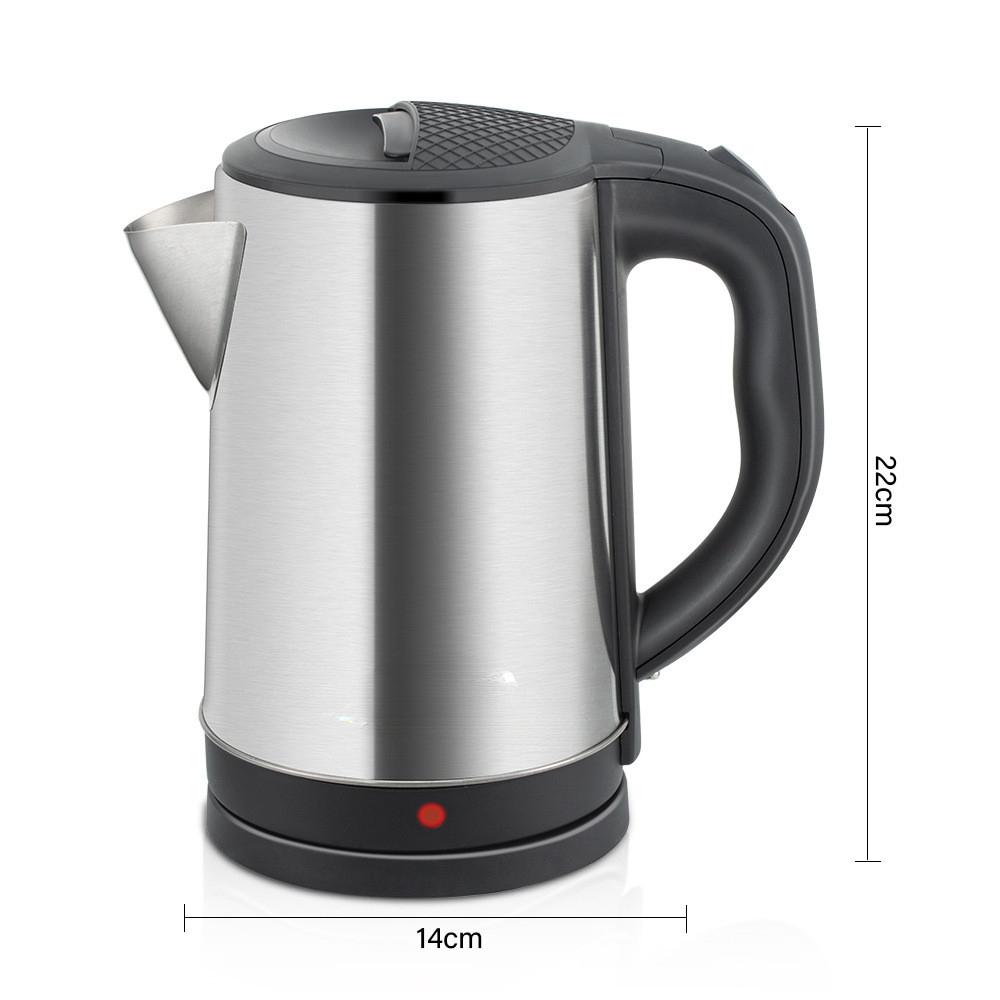 2000W 2L Large Capacity Stainless Steel Electric Kettle Instant Heating Water Pot Household Automatic Power-off Teakettle