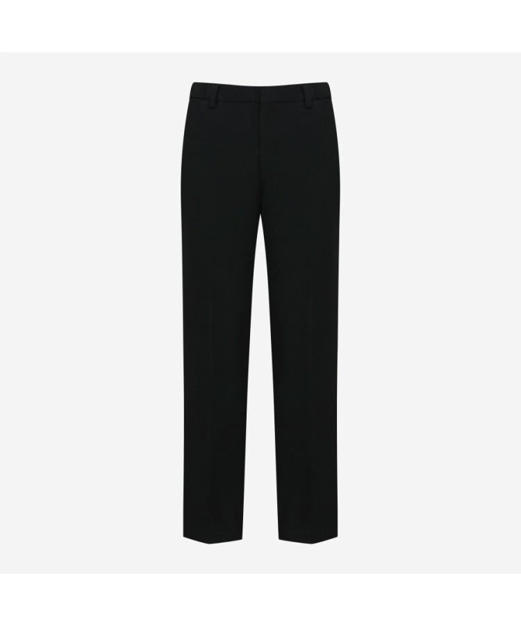 SIEG Wearever Slim Fit Side-Banding Slacks Black (Pjfax4569)