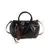 Niche Textured Bag Women's 2025 New Winter Shoulder Messenger Bag High-end Portable Pleated Cloud Bag