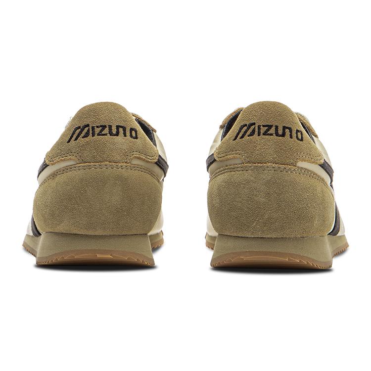 Mizuno LG 60S Trendy Non-Slip Breathable Low-Top Casual Shoes Unisex Casual Shoes Beige Black D1GH230308