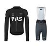 Men Women Cycling Jersey Set Breathable Quick Dry Long Sleeve Mountain Bike Apparel