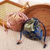 Jewelry Packing Bag Embroidery Flower Drawstring Bag Floral Festive Sugar Bag  Festival