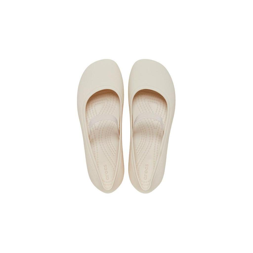 Crocs Round Toe Slip-On Non-Slip Durable Low-Top Childrens Shoes Kids Shoes White 209429-160