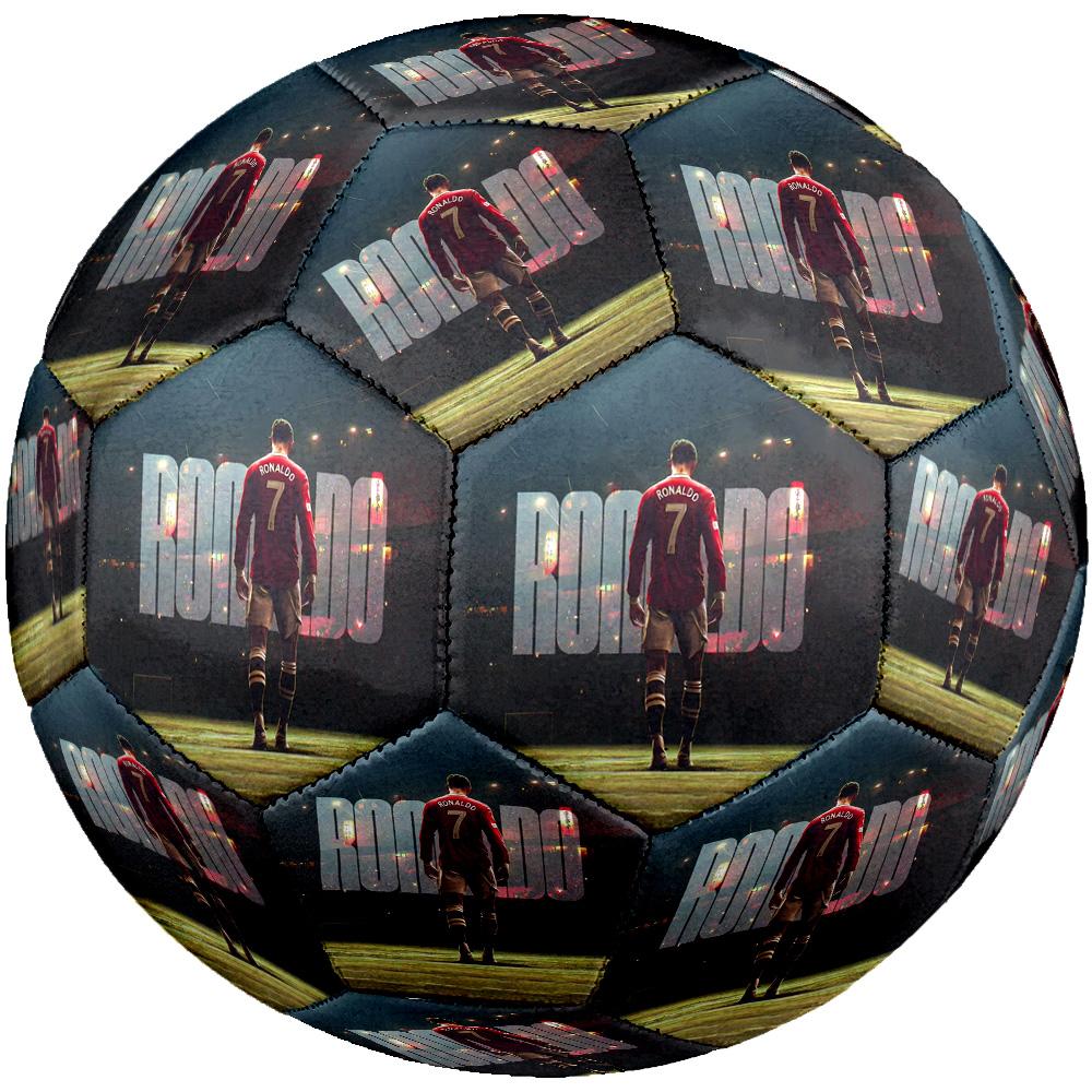 Macchina da Calcio Cristiano Ronaldo Taglia 5 Cucita a Macchina per Allenamento e Partite Indoor/Outdoor Ideale per Appassionati di Calcio
